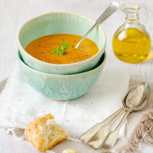 receta de sopa de zanahoria asada