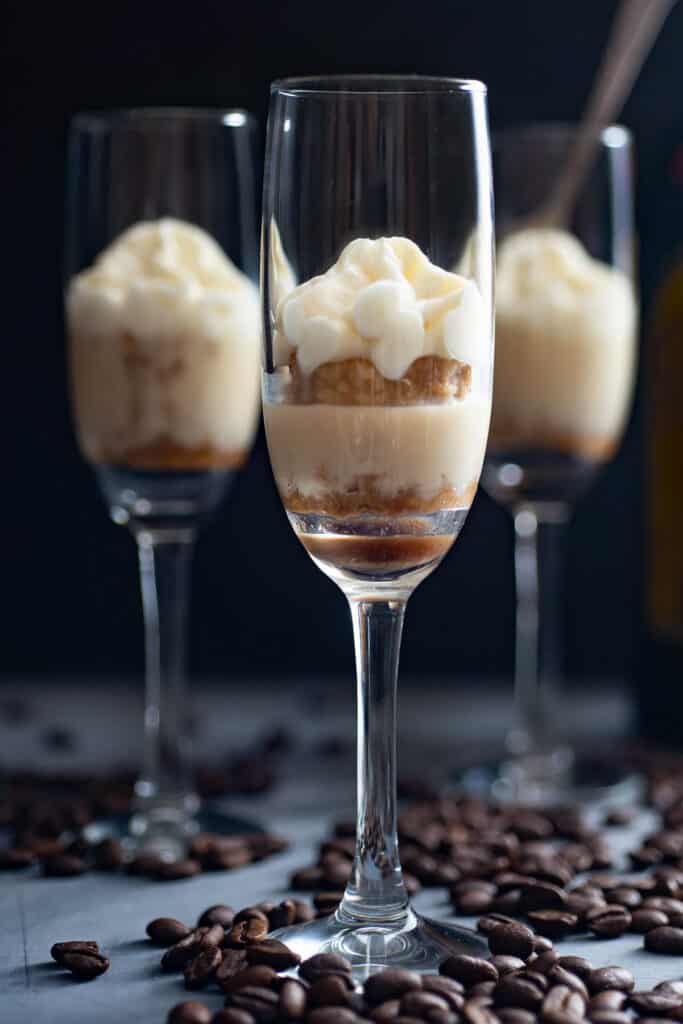 Coffee tres leches shots