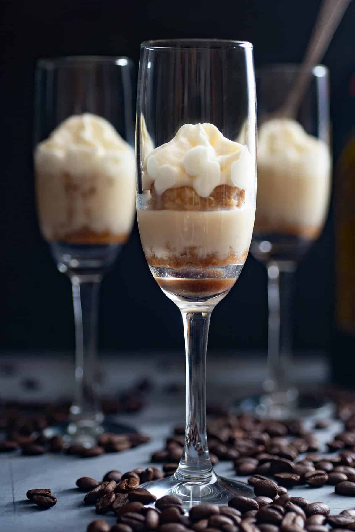 Tres leches cake shooters.