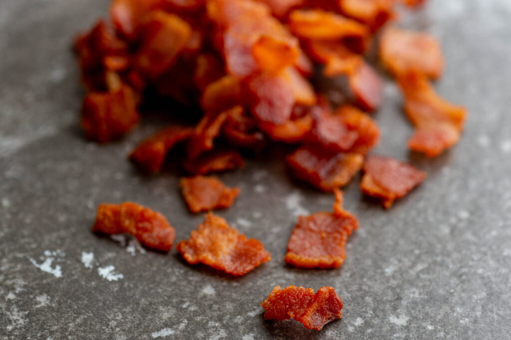 Crispy bacon bits