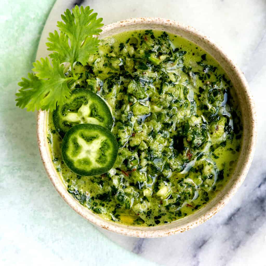 Authentic Chimichurri [Video+Recipe] - Tia Clara