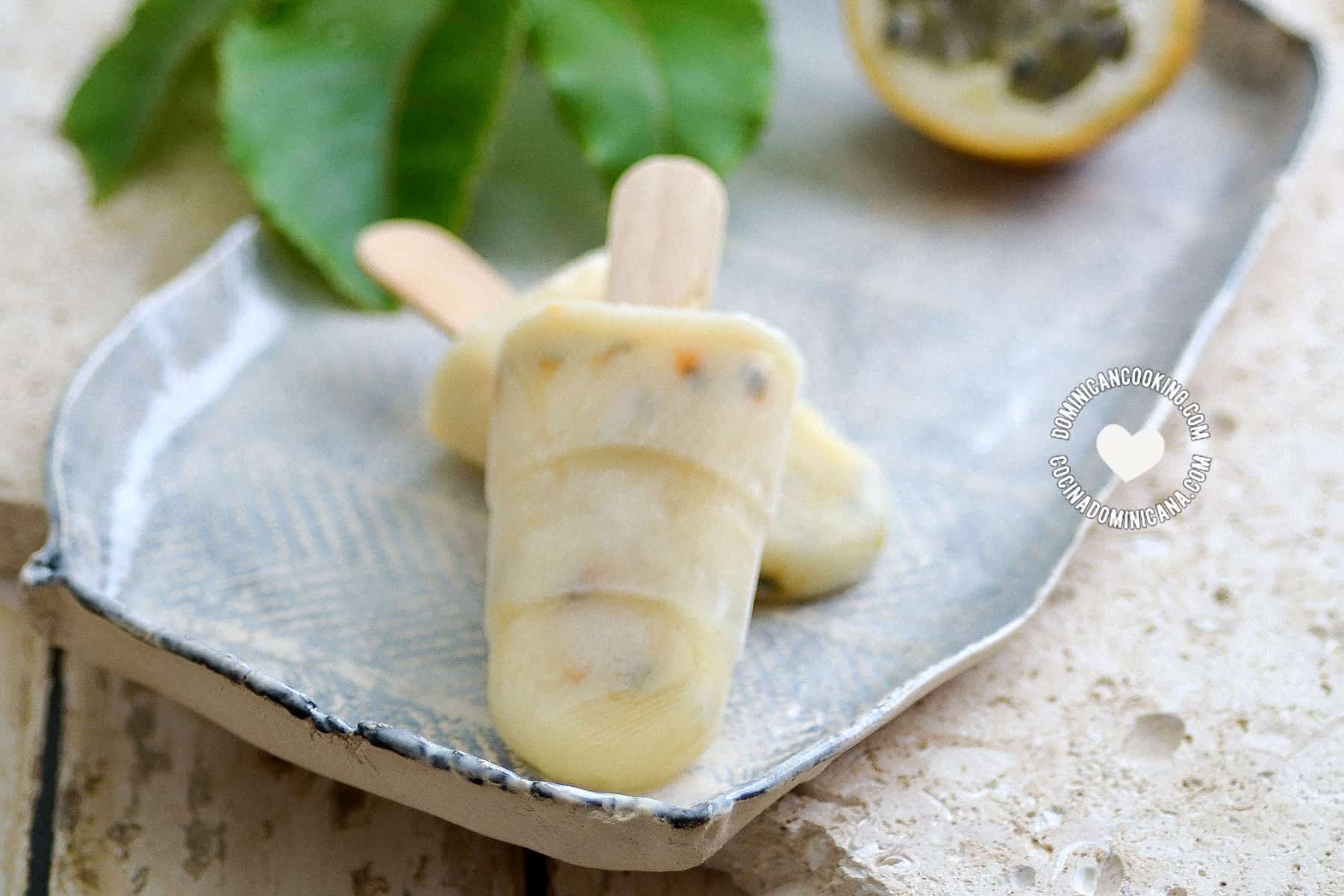 Passionfruit creamsicles.