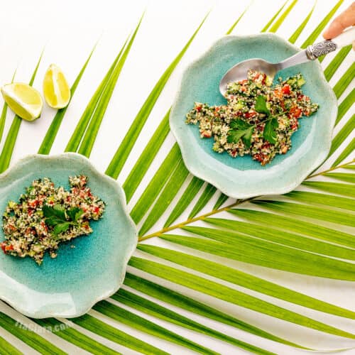 Gluten-free tabbouleh (and low-carb).