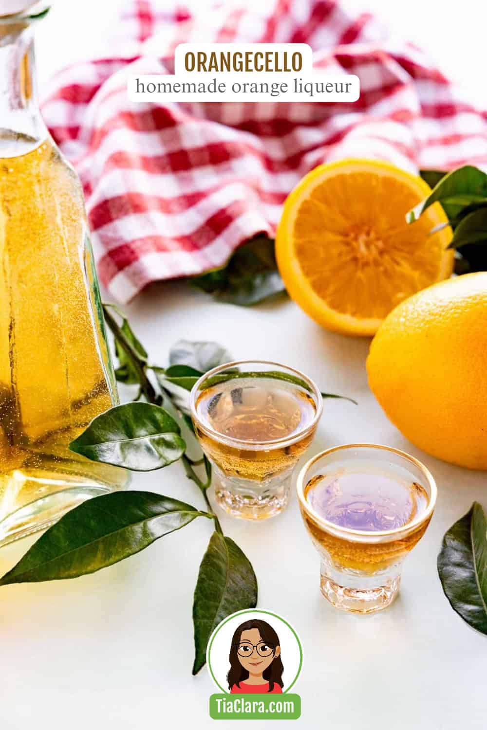 Orancello [Video+Recipe] Homemade Orange Liqueur - Tia Clara