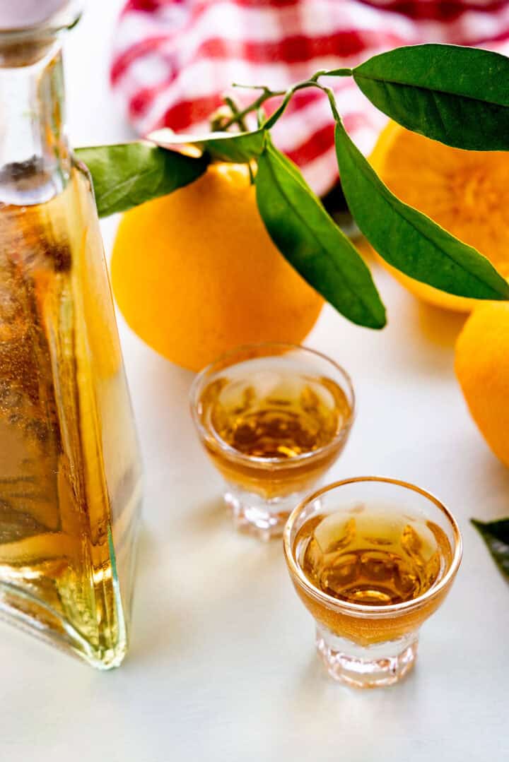 Orancello [Video+Recipe] Homemade Orange Liqueur - Tia Clara