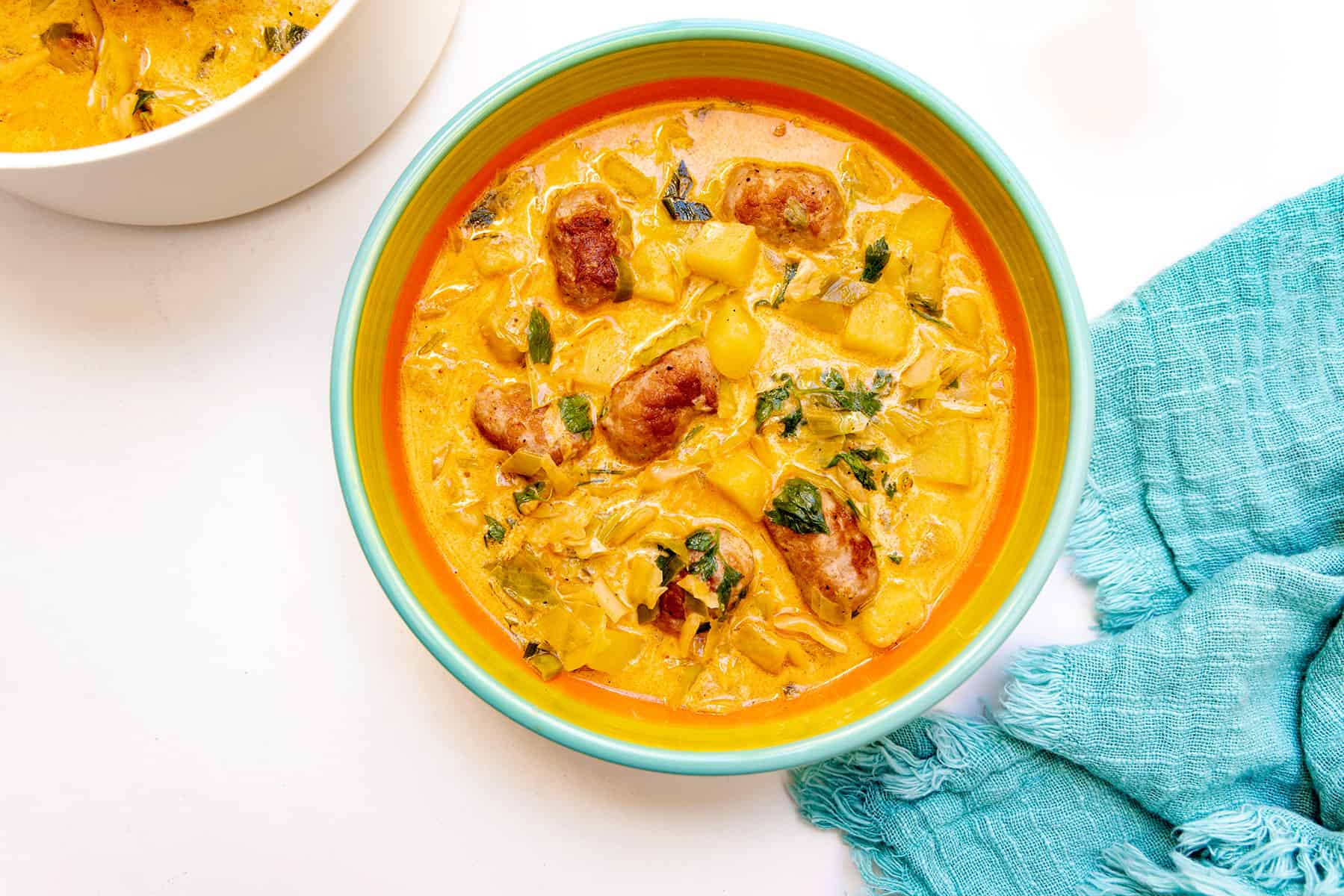 Sopa de repollo.