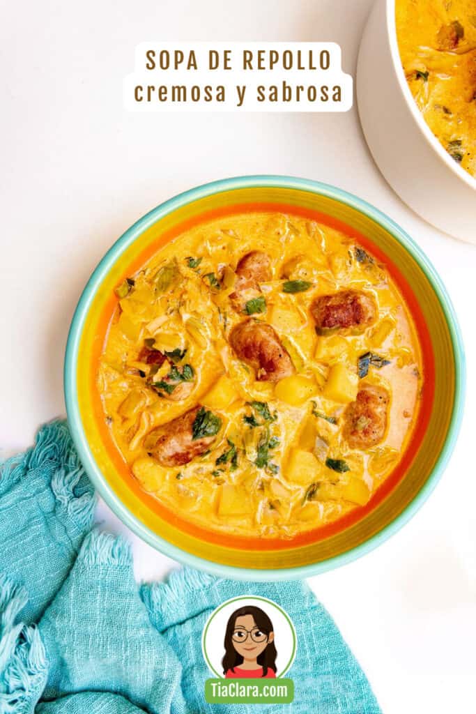 Sopa de repollo.